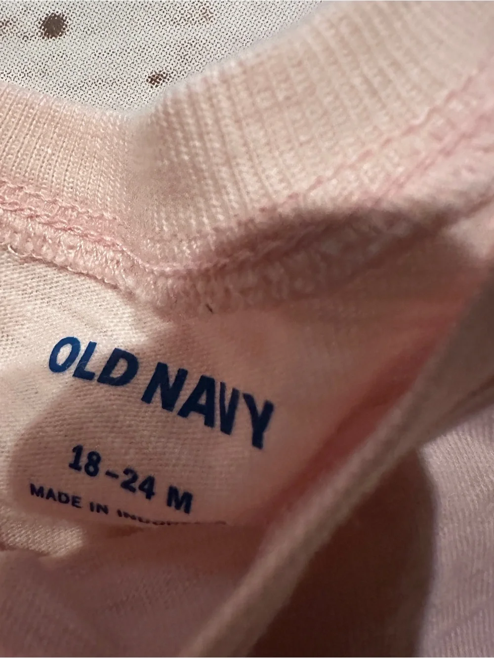 Old Navy Light Pink Short-Sleeve Casual Dress